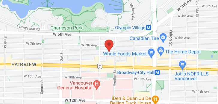 map of 23 795 W 8TH AVENUE
